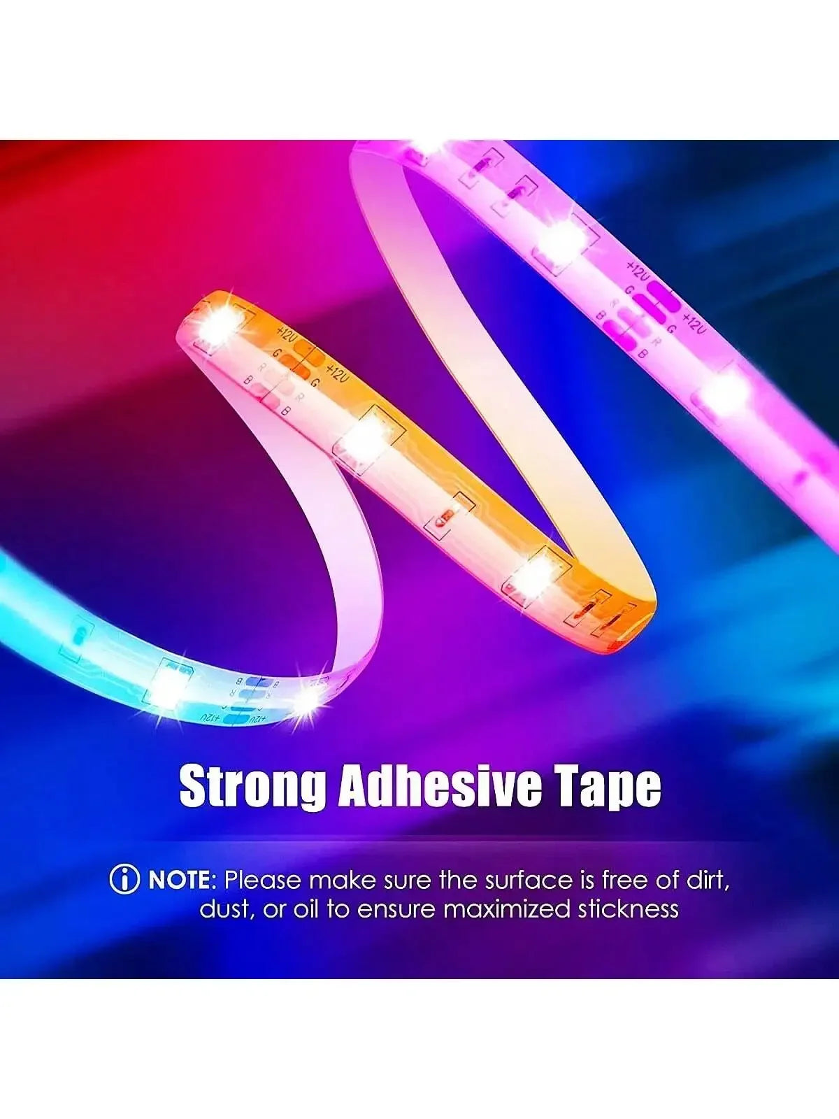 LED Strip Lights 5M 10M 20M 30M Dimmable 5050 RGB LED Lights Strips APP Control,Music Sync Color Changing TV LED Backlight