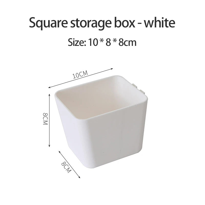 Hole Board Wall Shelf Hooks Self-adhesive Storage Rack Desk Organizer Room Organization Various Home Storage Accessories