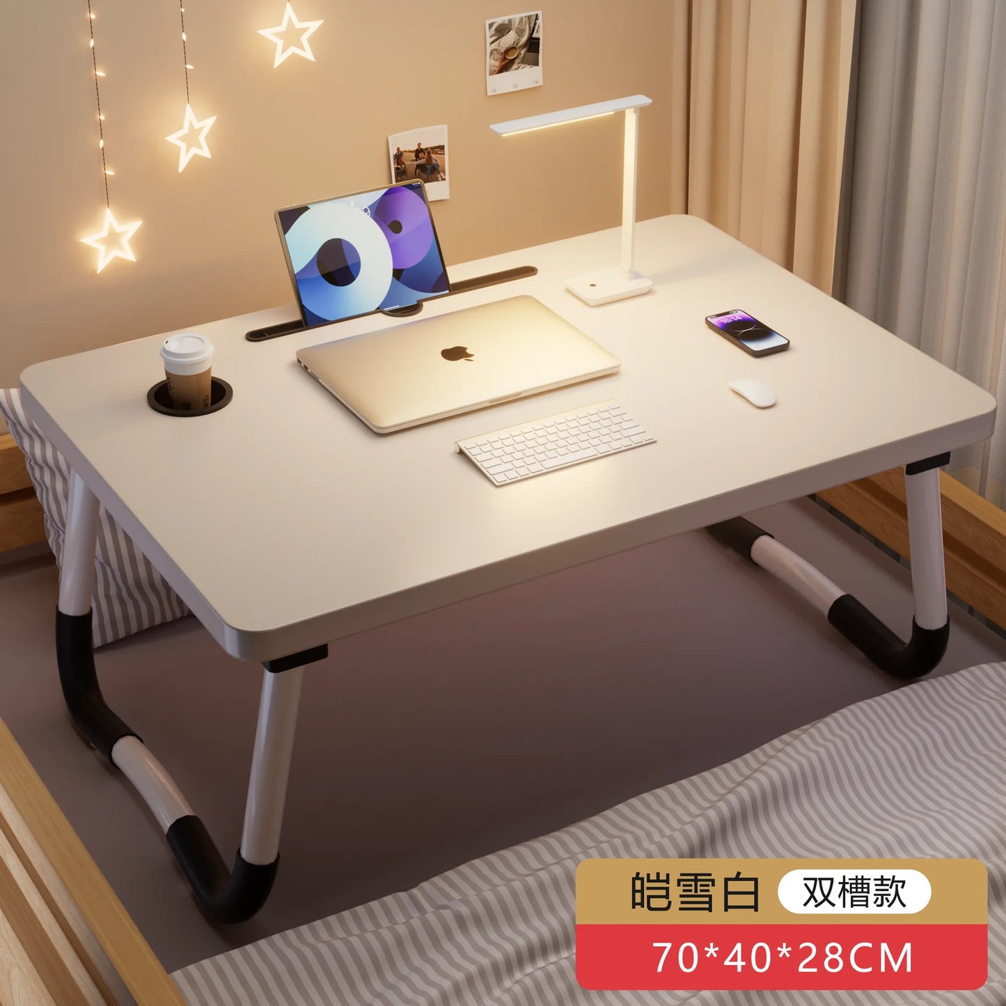 Office Desk Lap L-Shaped Computer Bed Portable Standing Laptop Minimalist Folding Modern Adjustable Ergonomic Gaming Corner