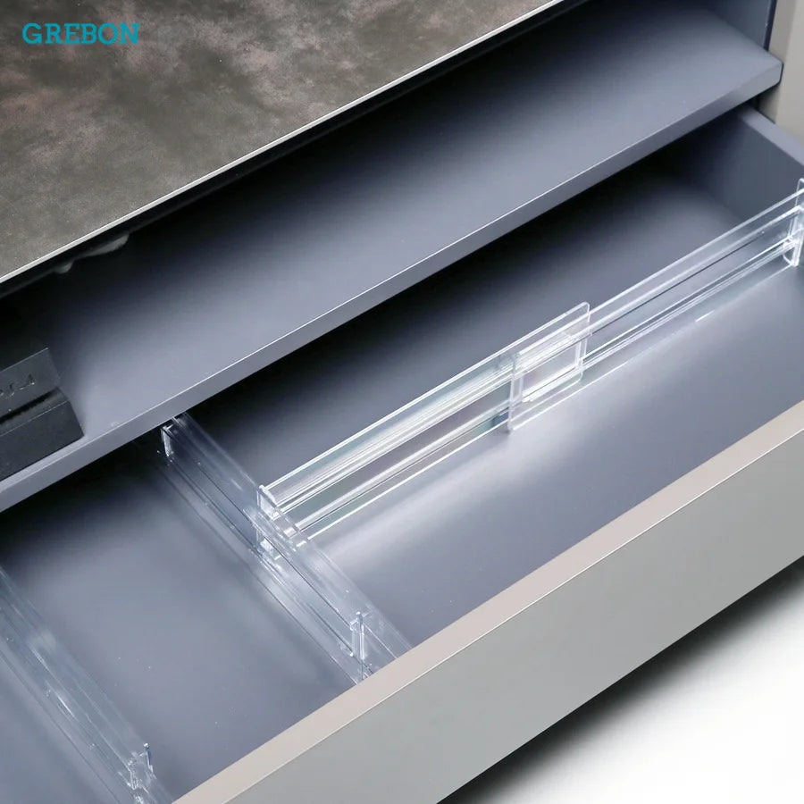 Expandable Drawer Divider Adjustable Plastic Storage Grid Organizer Underwear Socks Jewelry Tray Stationery DIY Modular Divider