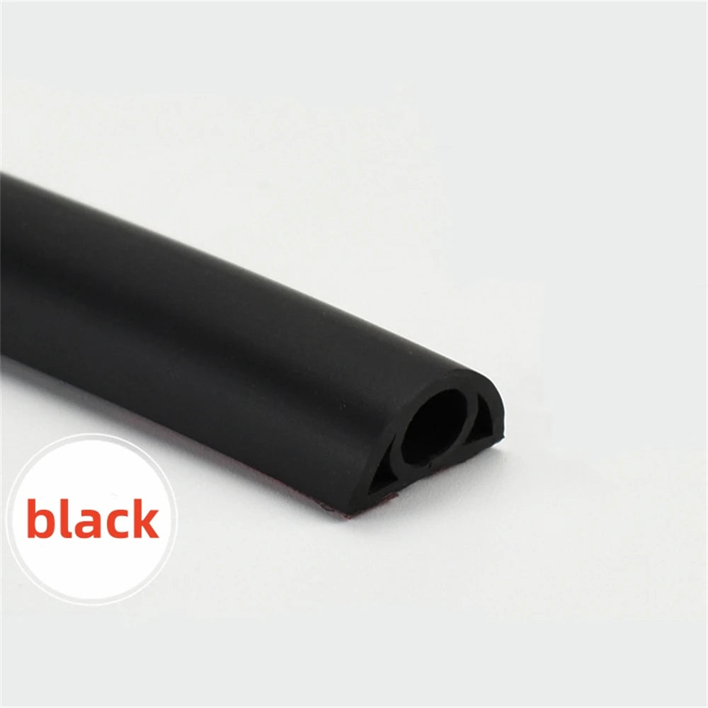 1Pc 1/3Meter Cord Management Channel,Invisible Decorative Wire Cover, Anti-Step Protector, Adhesive Soft Cable Raceway with Cap