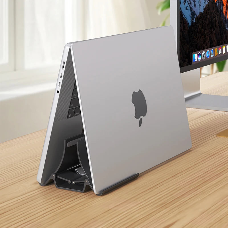 CABLETIME Vertical Laptop Stand Desktop Gravity Holder Notebook Support For MacBook Pro Air Surface HP Dell   iPad Tablet Stand