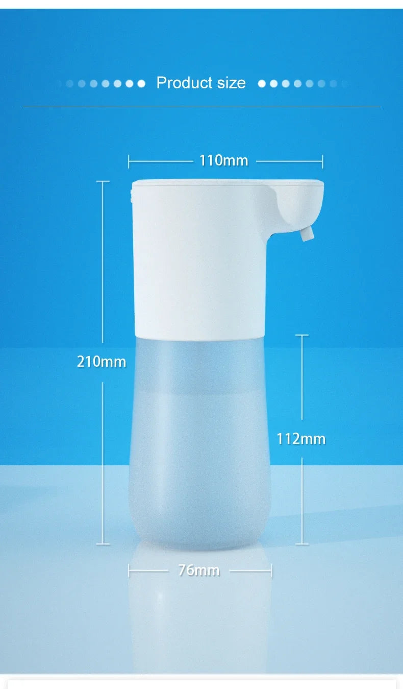 NEW 2000mAh USB Charging Automatic Induction Foam Soap Dispenser Smart Infrared Touchless Hand Washer For Kitchen Bathroom