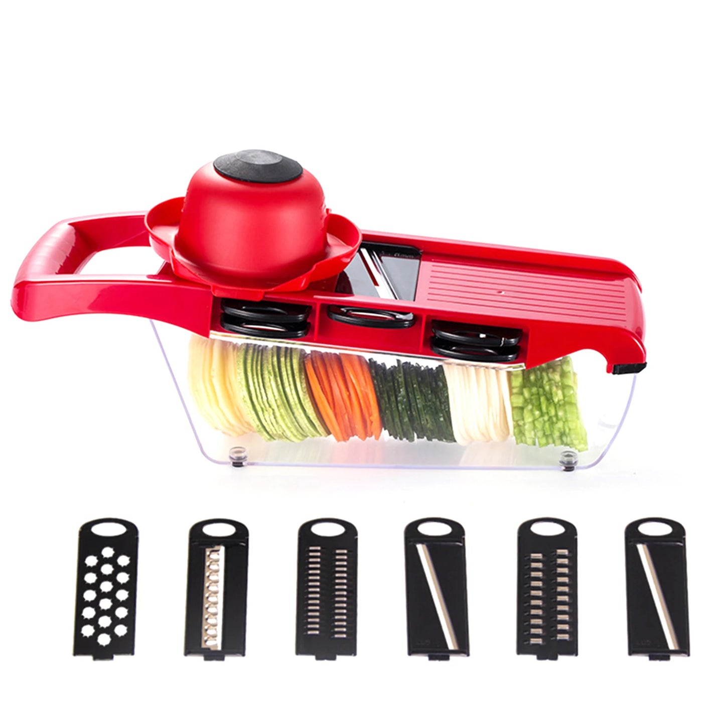 6 Modes Kitchen Tools Adjustable Mandoline Potato Vegetable Slicer French Fry Cutter Stainless Steel Vegetable Chopper Slicer