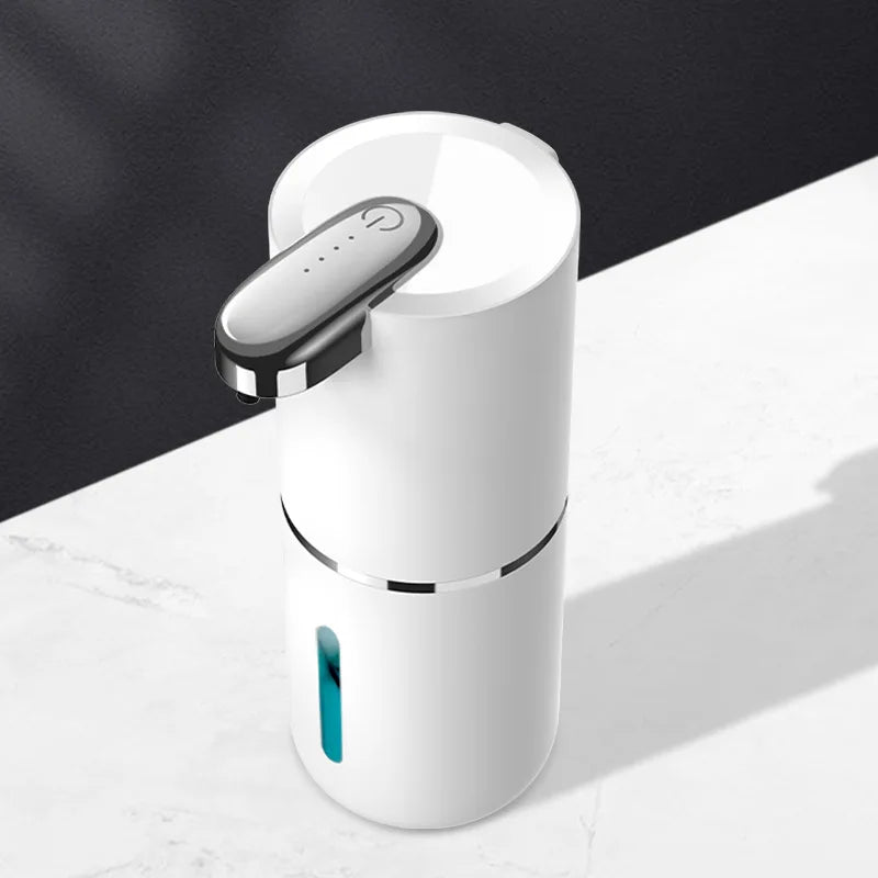 Automatic Soap Dispenser Touchless Foaming Soap Dispenser 380ml USB Rechargeable Electric 4 Level Adjustable Foam Soap Dispenser