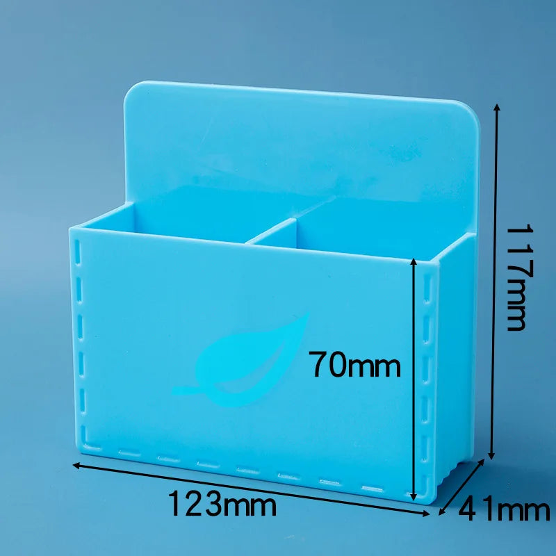 New Macaron Whiteboard Pen Storage Box Magnetic Hanging Suction Pen Holder Blackboard Wall Hanging Magnetic Graffiti Brush Box
