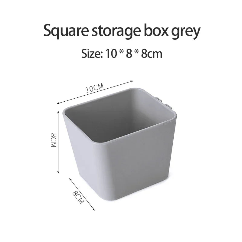 Hole Board Wall Shelf Hooks Self-adhesive Storage Rack Desk Organizer Room Organization Various Home Storage Accessories