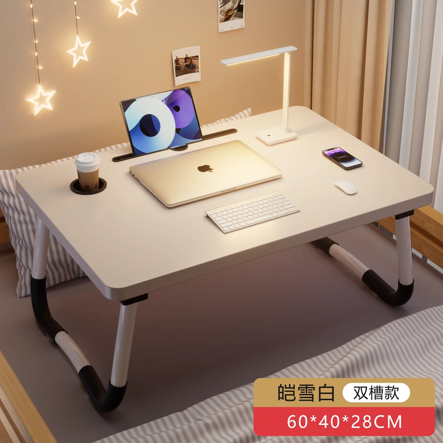 Office Desk Lap L-Shaped Computer Bed Portable Standing Laptop Minimalist Folding Modern Adjustable Ergonomic Gaming Corner