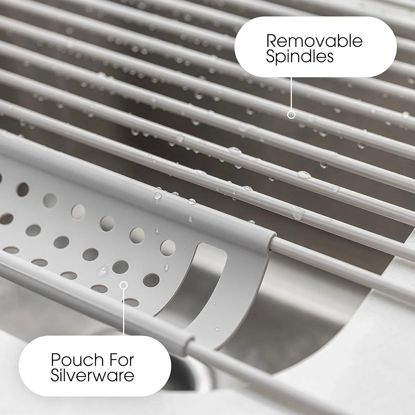 Kitchen Foldable Sink Plate Storage Bowl Holder 304 Stainless Kitchen Dish Drying Rack Dish Drainer Shelf Kitchen Accessories