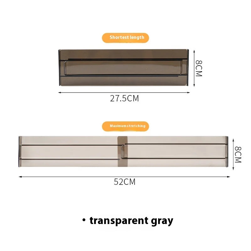 Expandable Drawer Divider Adjustable Plastic Storage Grid Organizer Underwear Socks Jewelry Tray Stationery DIY Modular Divider