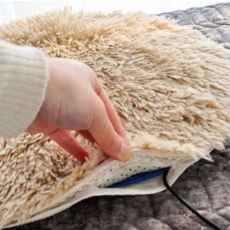 D0AD Pet Electric Blanket Heating Pad Dog for Dog Bed Mats Pet Dog Sofa Cushion