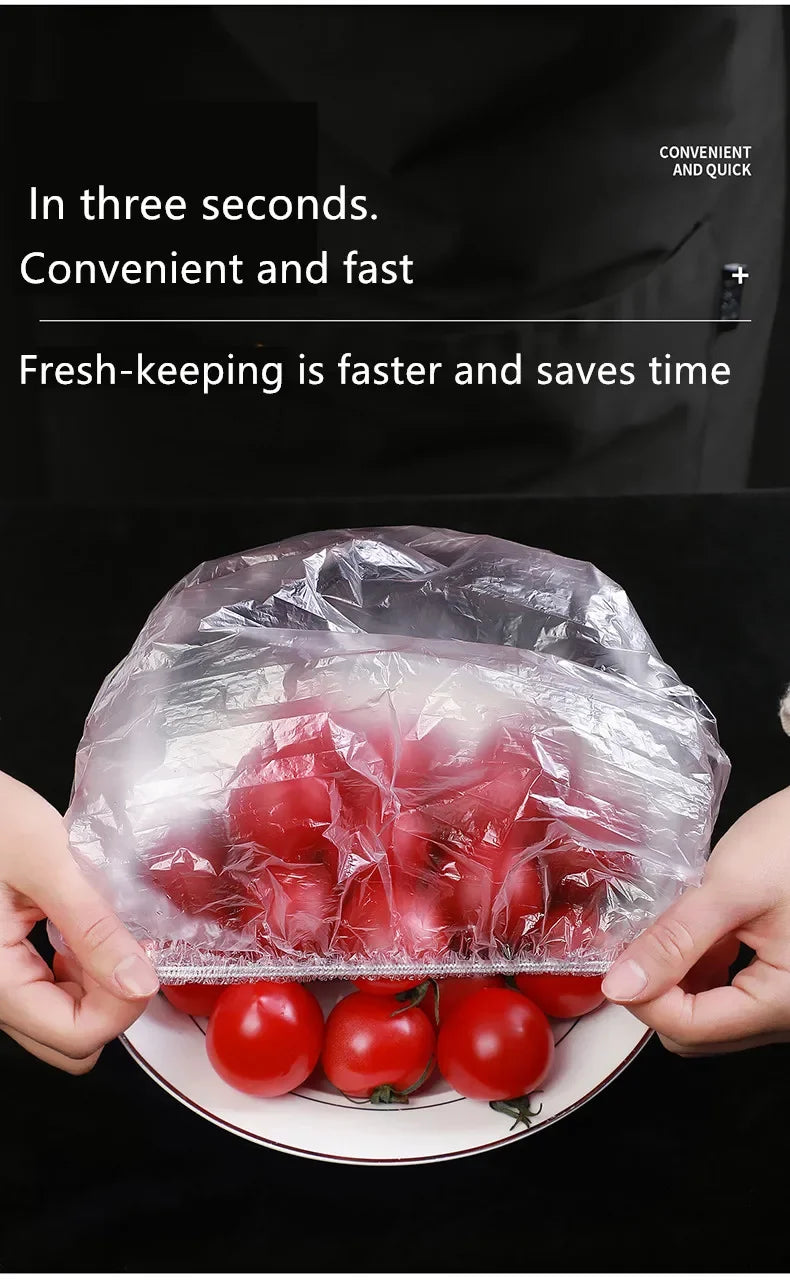 Reusable Food Wrap Storage Covers Bags For Bowl Elastic Plate Silicone Lid Cover Kitchen Fruit Plastic Fresh-Keeping Seal