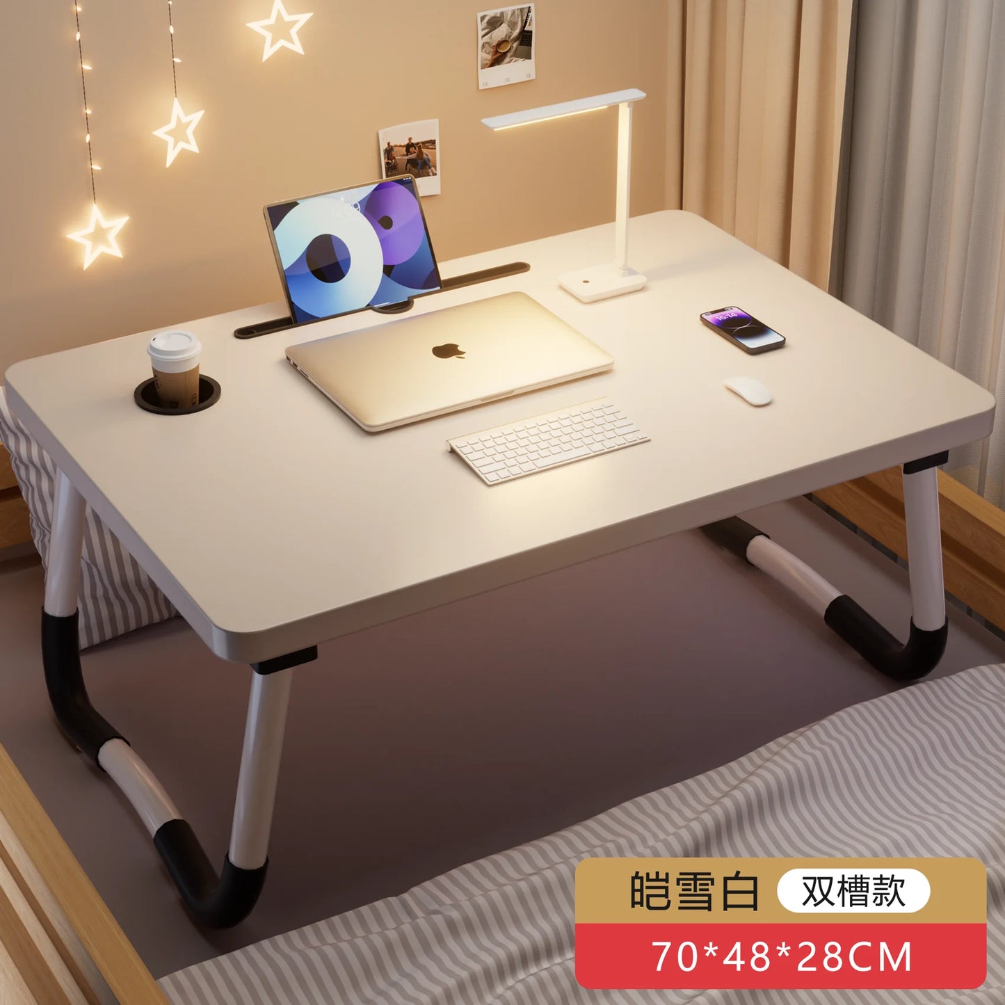 Office Desk Lap L-Shaped Computer Bed Portable Standing Laptop Minimalist Folding Modern Adjustable Ergonomic Gaming Corner