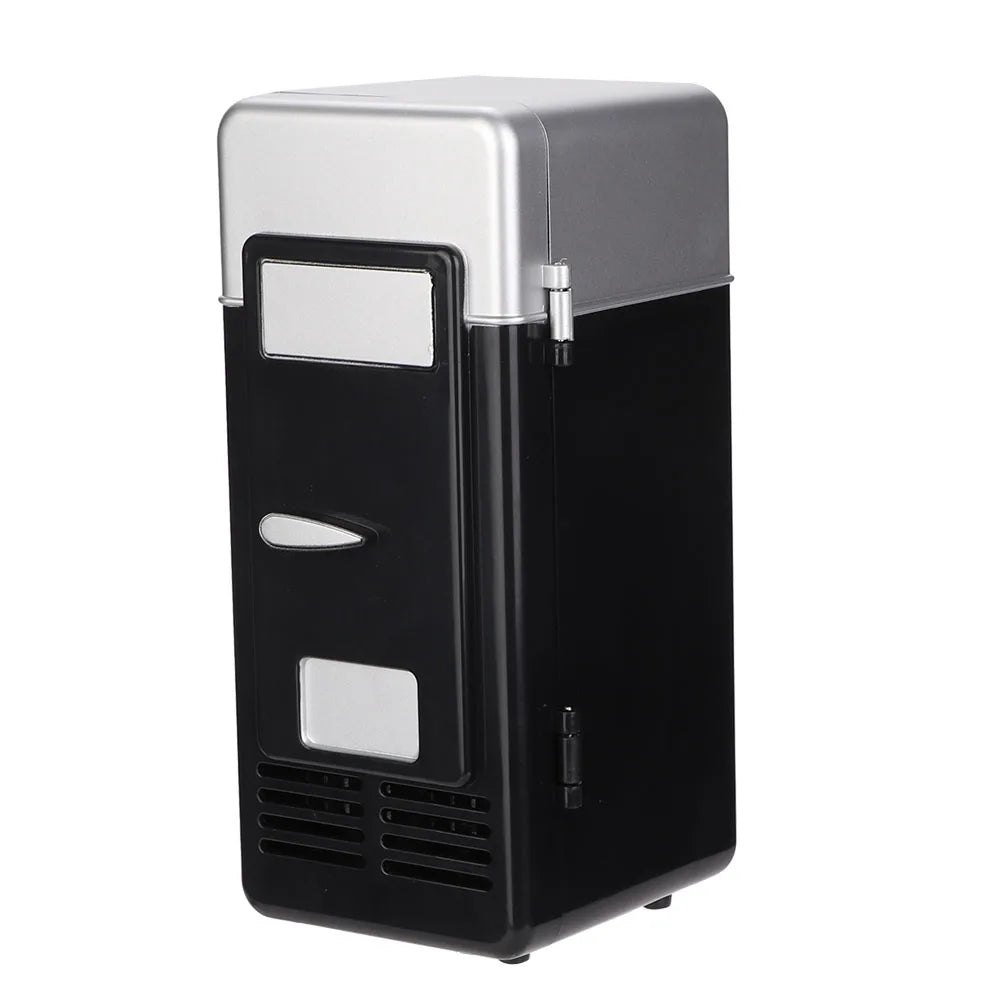 Mini USB Office Mini Heating And Cooling Dual Use Portable Refrigerator Drink Cooler