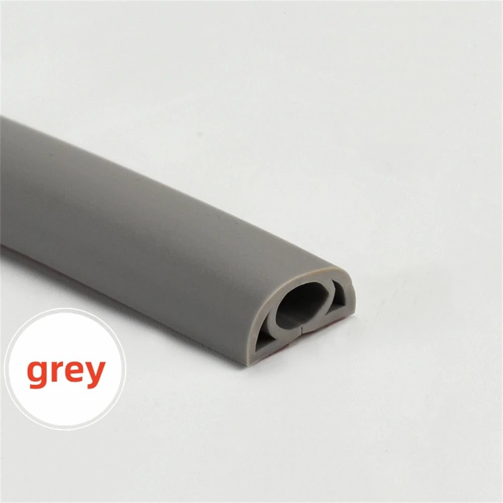 1Pc 1/3Meter Cord Management Channel,Invisible Decorative Wire Cover, Anti-Step Protector, Adhesive Soft Cable Raceway with Cap