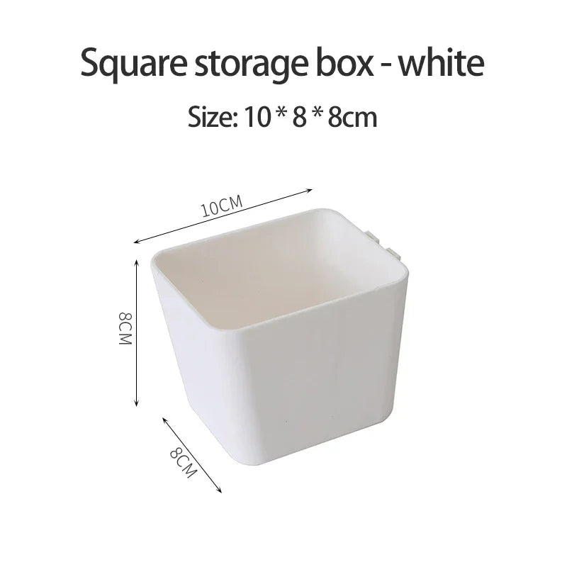 Hole Board Wall Shelf Hooks Self-adhesive Storage Rack Desk Organizer Room Organization Various Home Storage Accessories