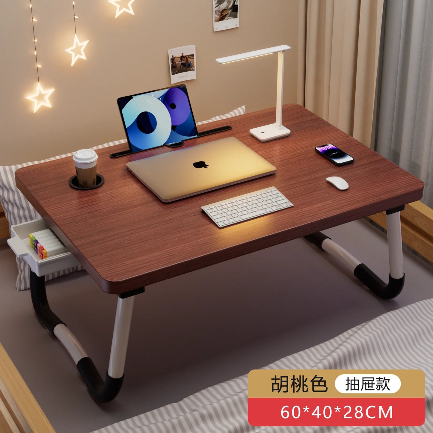 Office Desk Lap L-Shaped Computer Bed Portable Standing Laptop Minimalist Folding Modern Adjustable Ergonomic Gaming Corner