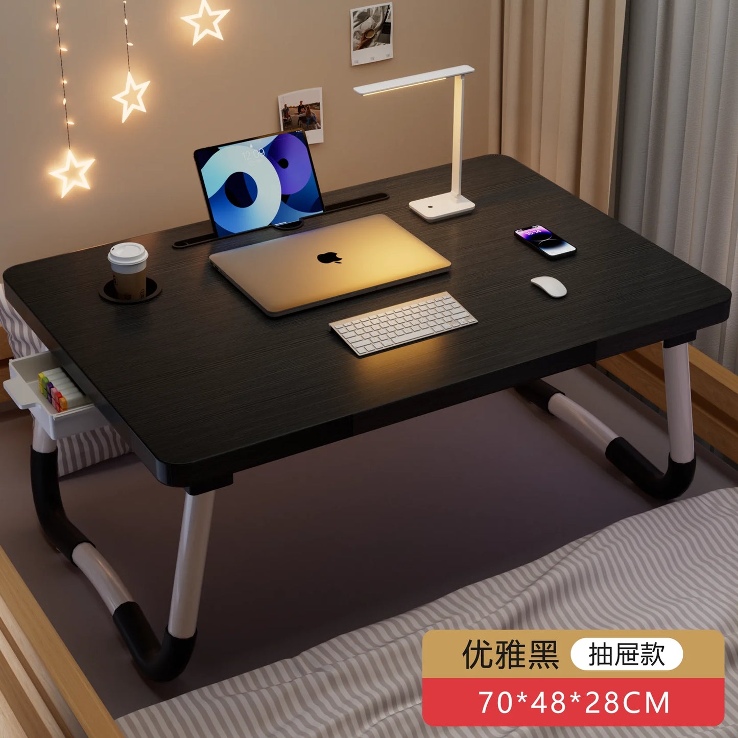 Office Desk Lap L-Shaped Computer Bed Portable Standing Laptop Minimalist Folding Modern Adjustable Ergonomic Gaming Corner