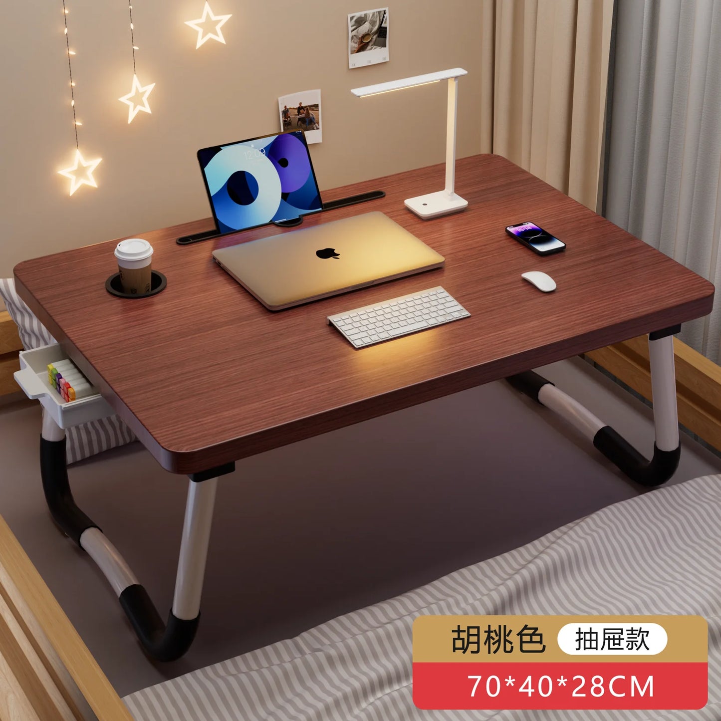 Office Desk Lap L-Shaped Computer Bed Portable Standing Laptop Minimalist Folding Modern Adjustable Ergonomic Gaming Corner