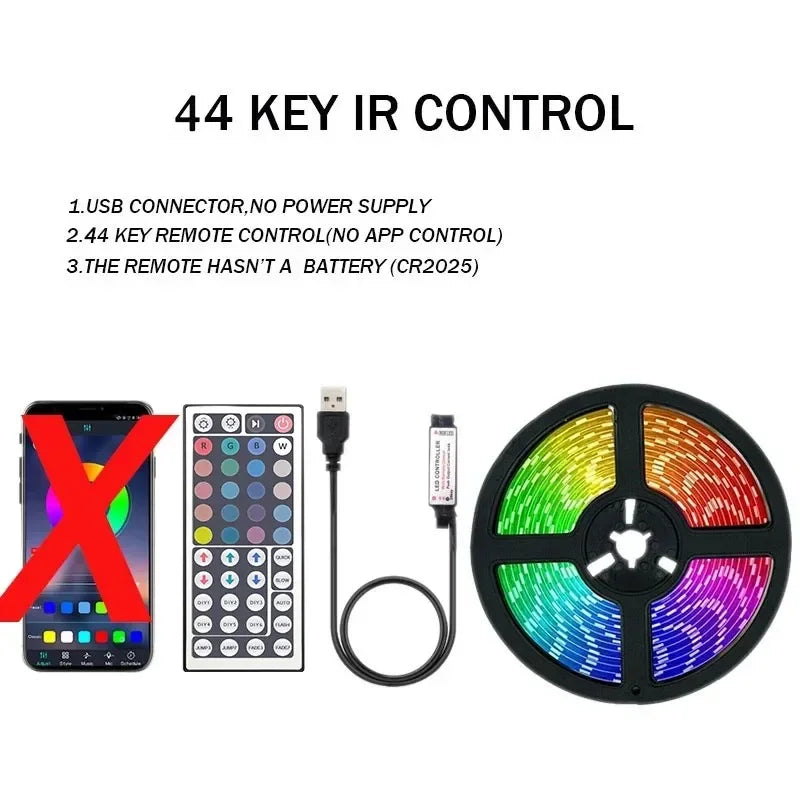 LED Strip Lights 5M 10M 20M 30M Dimmable 5050 RGB LED Lights Strips APP Control,Music Sync Color Changing TV LED Backlight
