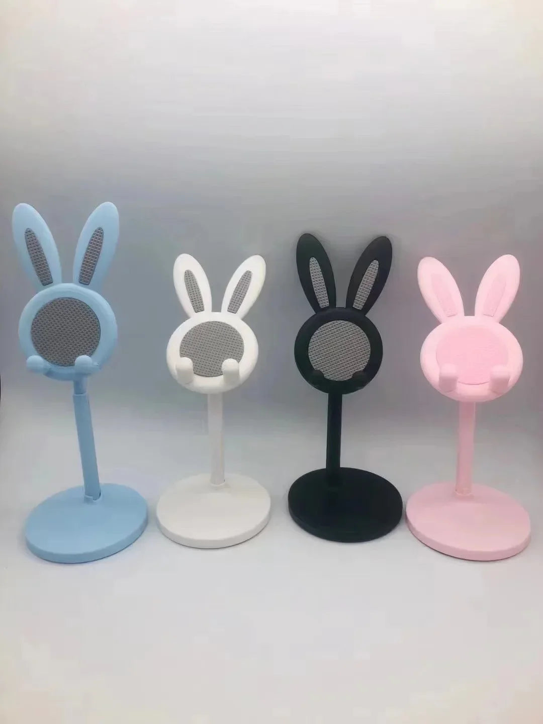 Mobile desktop stand mini cute cartoon bunny tablet universal stand adjustable telescopic lifting lazy stand