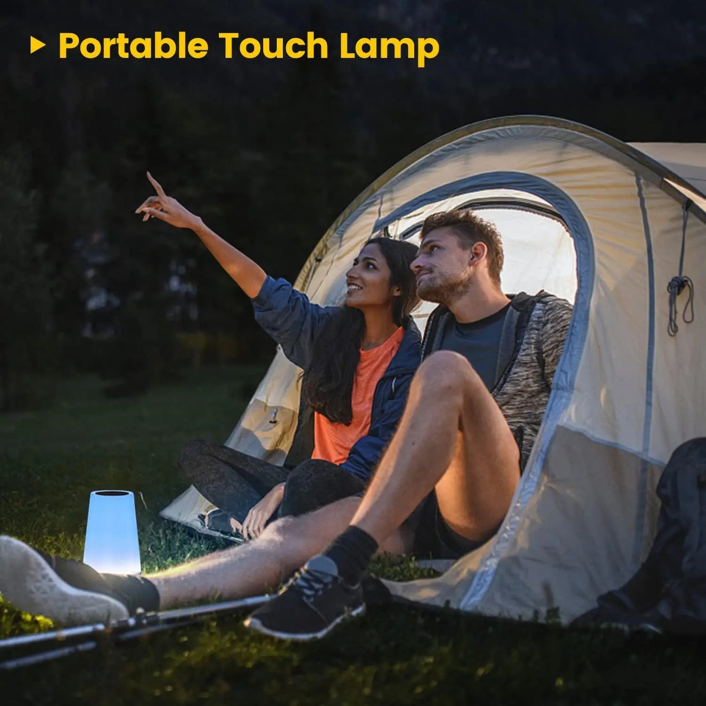 Magic RGB Night Light - 13 Colors Touch and Remote Control
