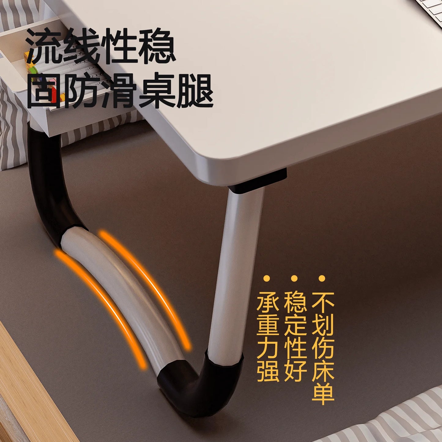 Office Desk Lap L-Shaped Computer Bed Portable Standing Laptop Minimalist Folding Modern Adjustable Ergonomic Gaming Corner