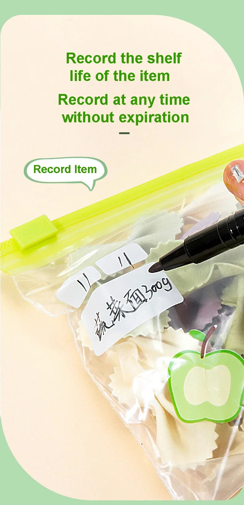 Reusable Zip Lock Bag Food Grade Transparent Storage Bag Refrigerator Fresh-keeping Bag Food Sealed Fruit Food Freezing Special