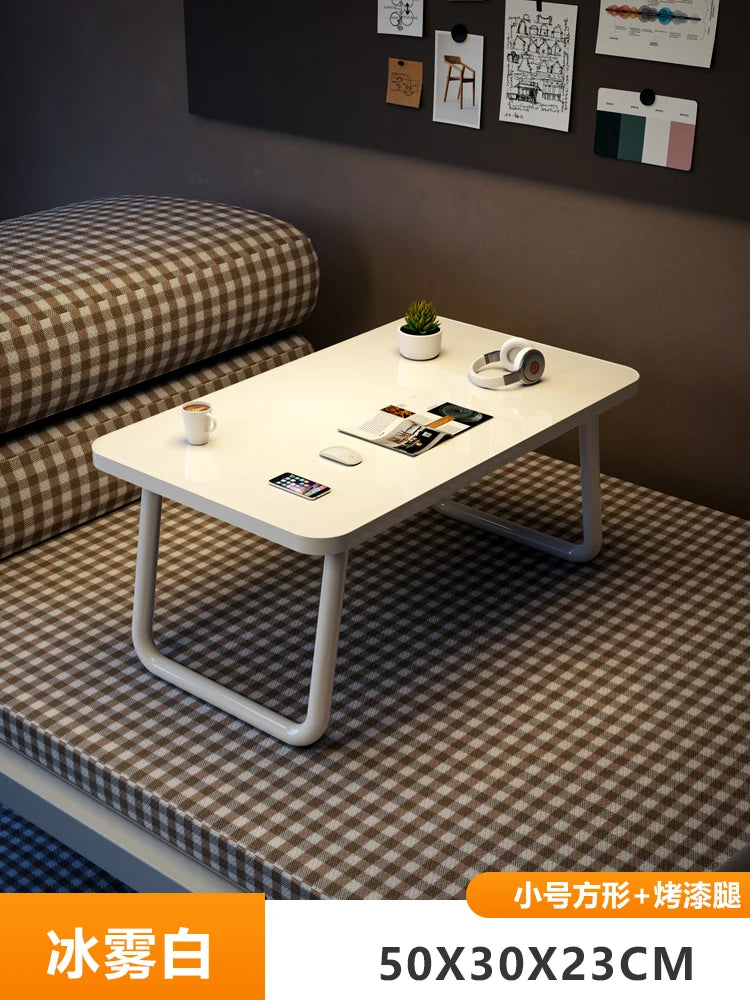 Folding Minimalist Corner Adjustable Portable Office Laptop Standing Desk Modern Ergonomic Lap L-Shaped Gaming Computer Bed