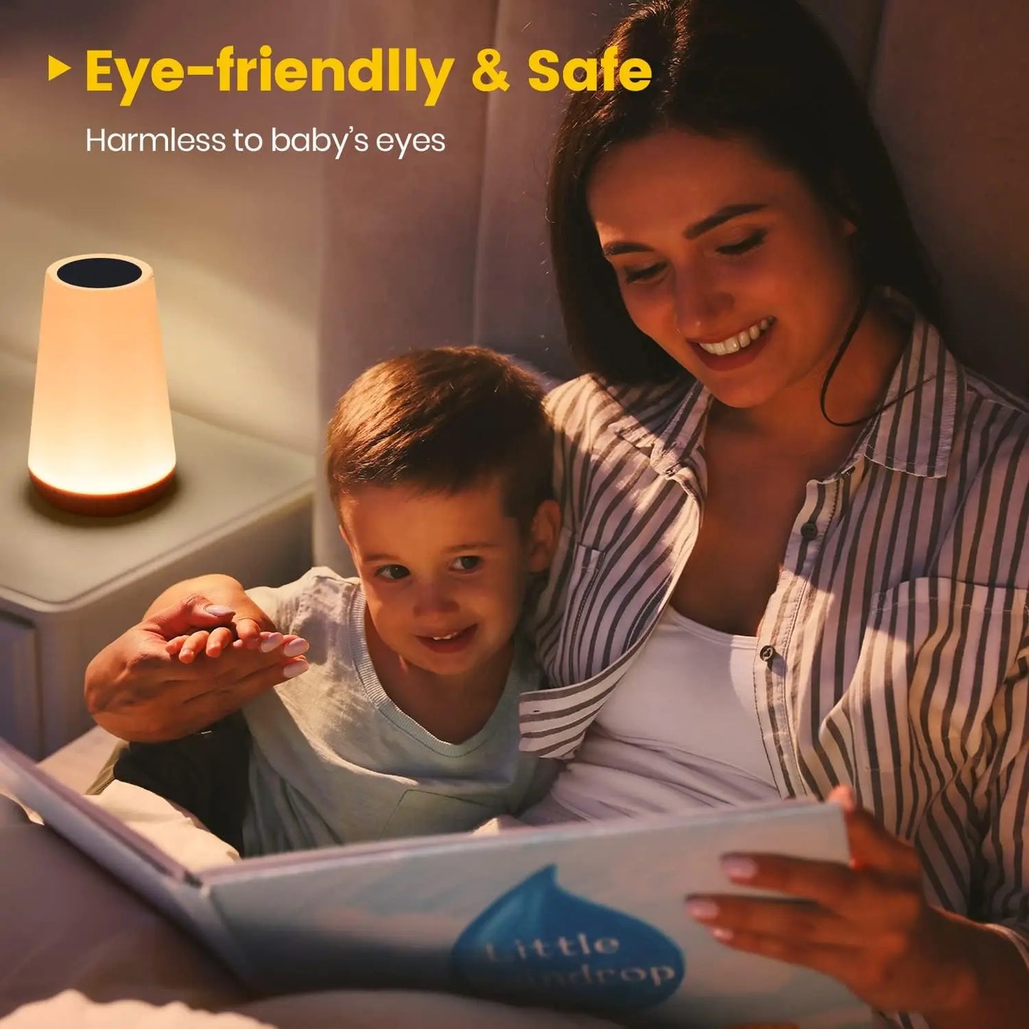 Magic RGB Night Light - 13 Colors Touch and Remote Control