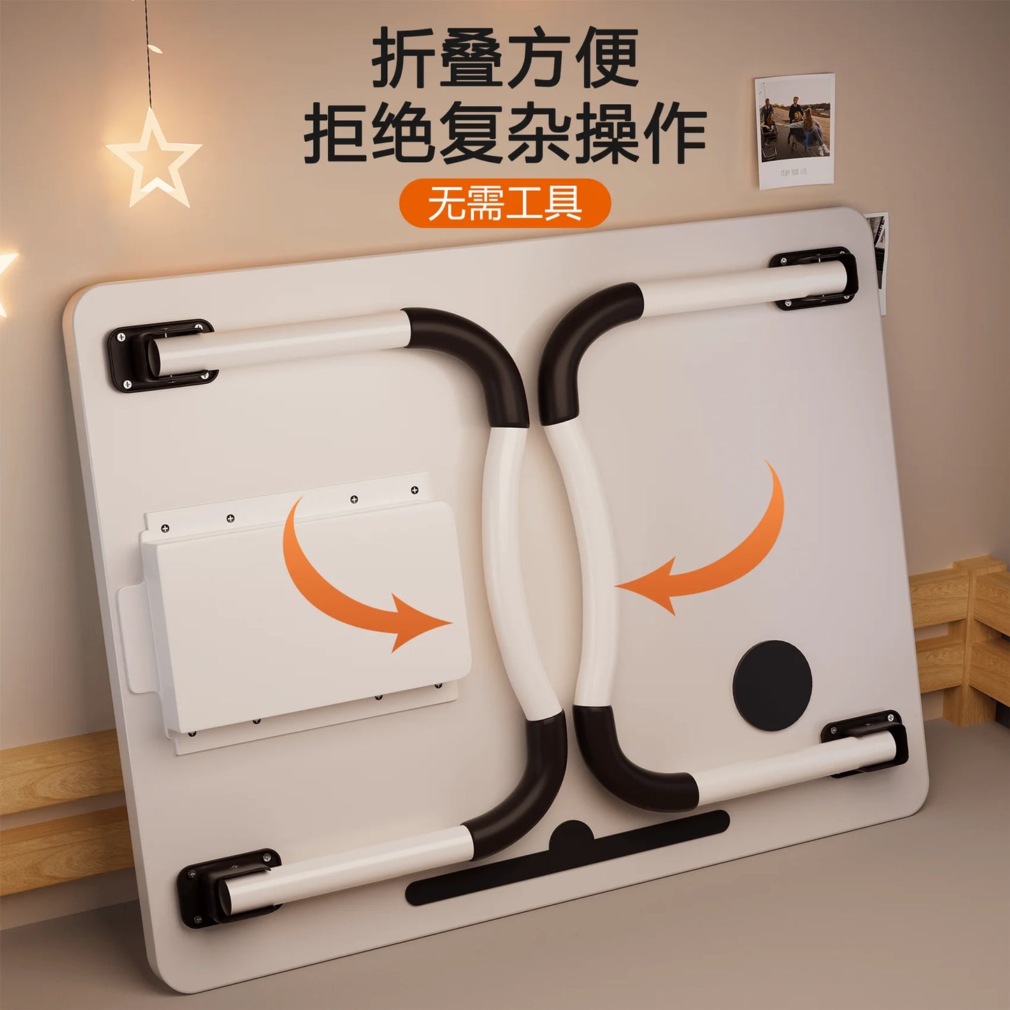 Office Desk Lap L-Shaped Computer Bed Portable Standing Laptop Minimalist Folding Modern Adjustable Ergonomic Gaming Corner