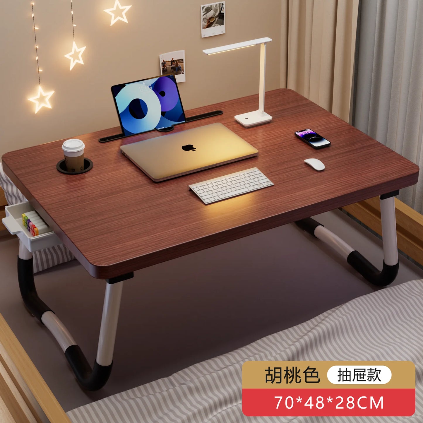 Office Desk Lap L-Shaped Computer Bed Portable Standing Laptop Minimalist Folding Modern Adjustable Ergonomic Gaming Corner