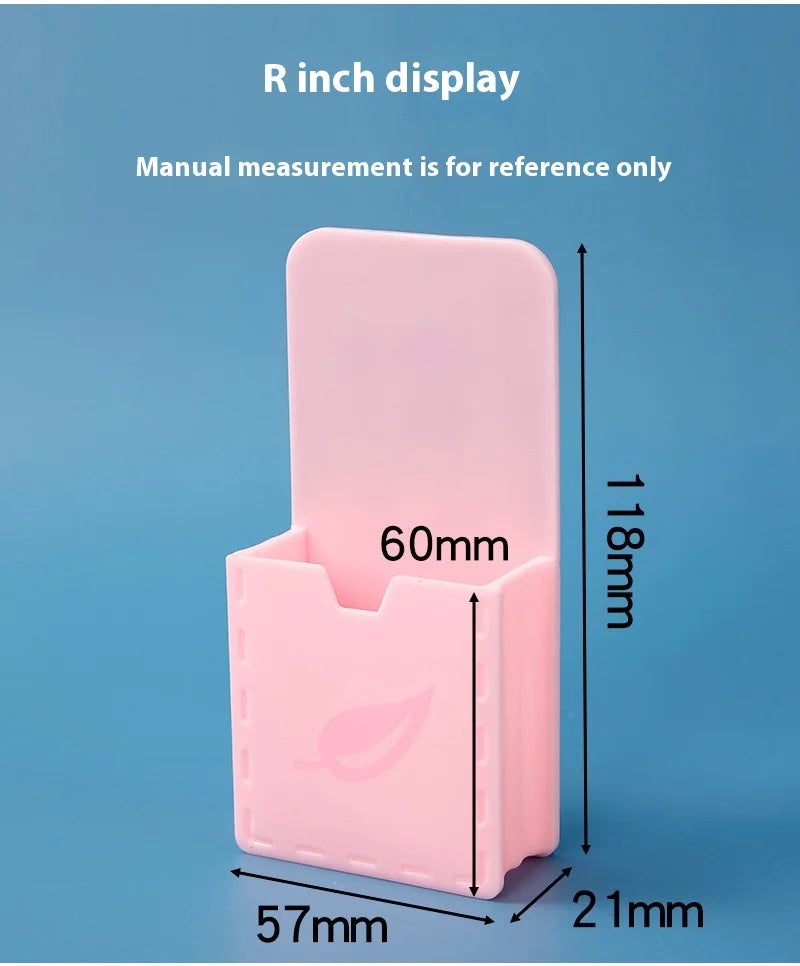 New Macaron Whiteboard Pen Storage Box Magnetic Hanging Suction Pen Holder Blackboard Wall Hanging Magnetic Graffiti Brush Box