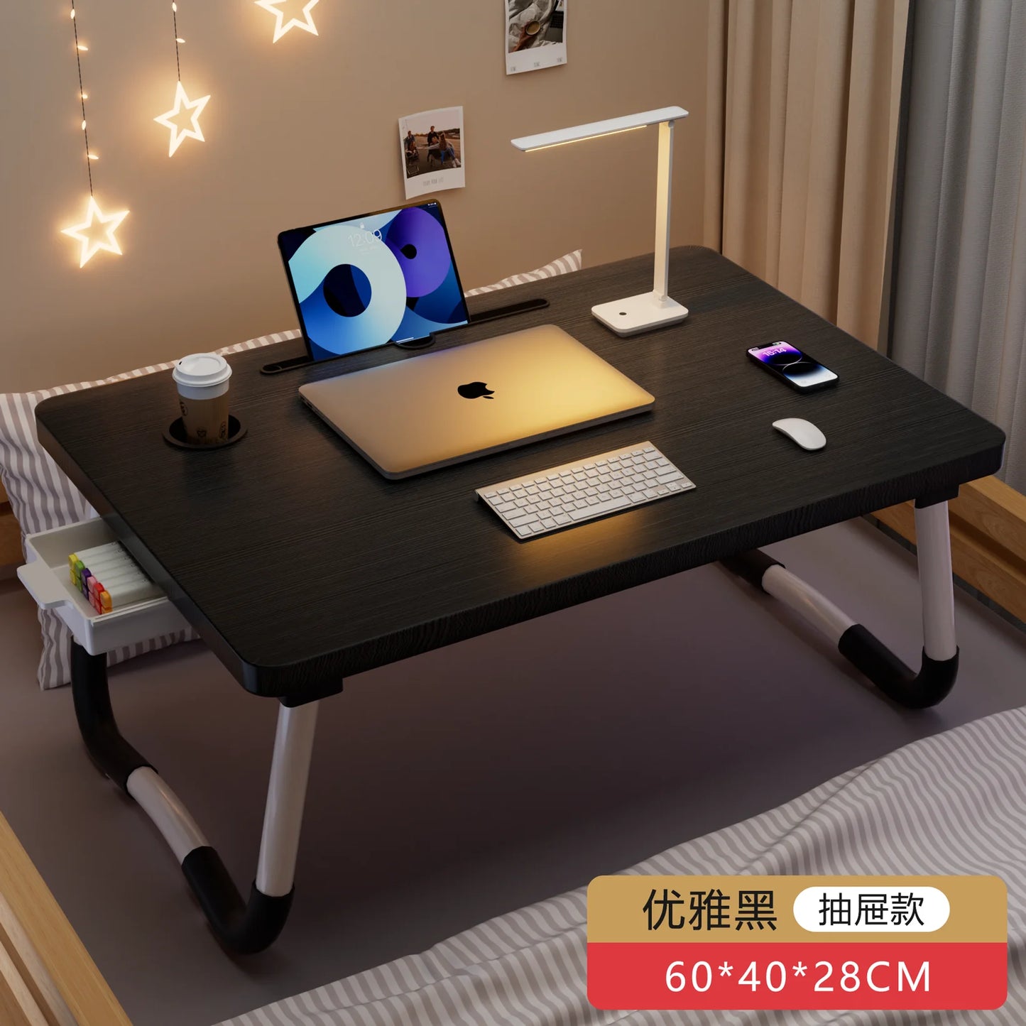 Office Desk Lap L-Shaped Computer Bed Portable Standing Laptop Minimalist Folding Modern Adjustable Ergonomic Gaming Corner