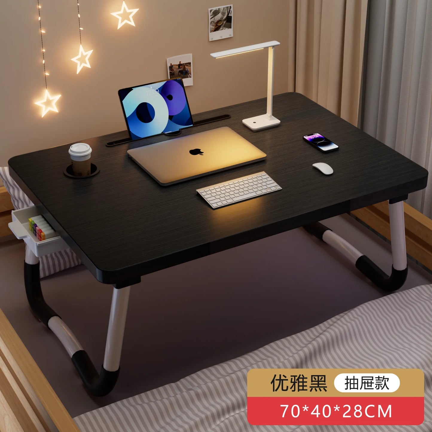 Office Desk Lap L-Shaped Computer Bed Portable Standing Laptop Minimalist Folding Modern Adjustable Ergonomic Gaming Corner
