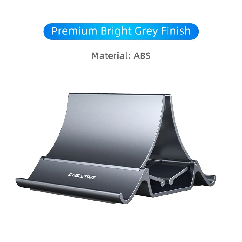 CABLETIME Vertical Laptop Stand Desktop Gravity Holder Notebook Support For MacBook Pro Air Surface HP Dell   iPad Tablet Stand