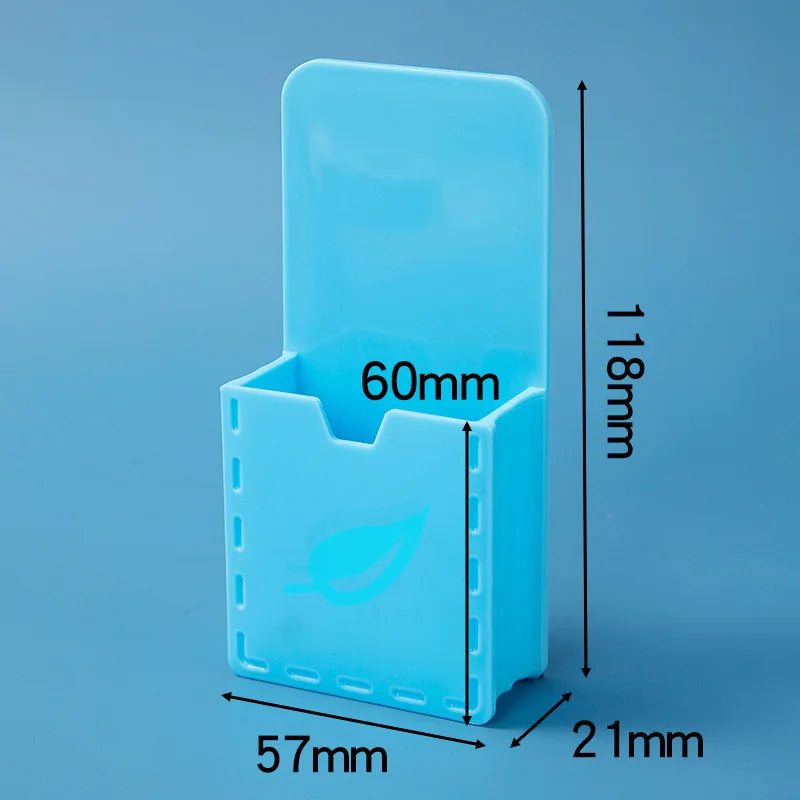 New Macaron Whiteboard Pen Storage Box Magnetic Hanging Suction Pen Holder Blackboard Wall Hanging Magnetic Graffiti Brush Box