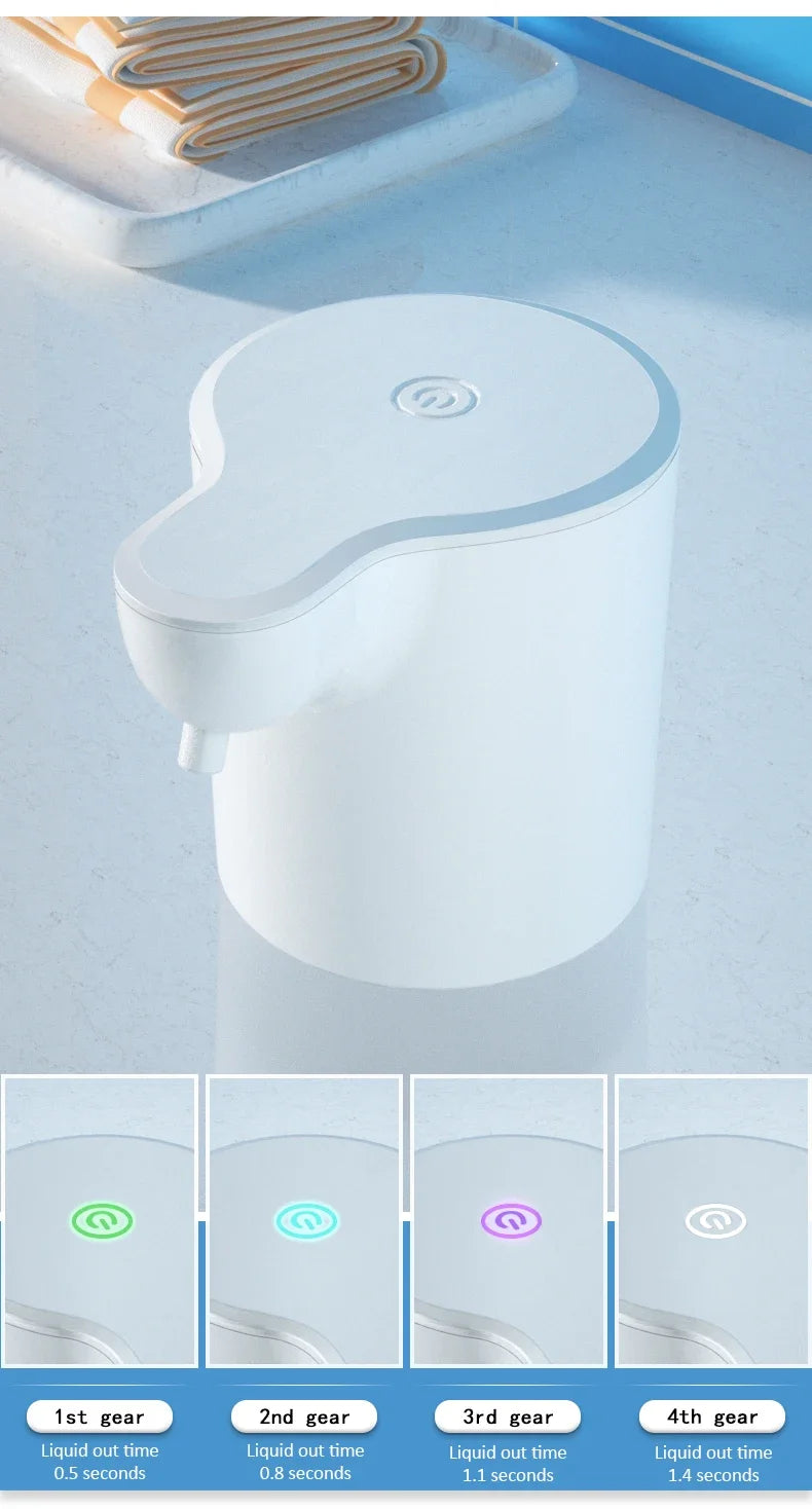 NEW 2000mAh USB Charging Automatic Induction Foam Soap Dispenser Smart Infrared Touchless Hand Washer For Kitchen Bathroom