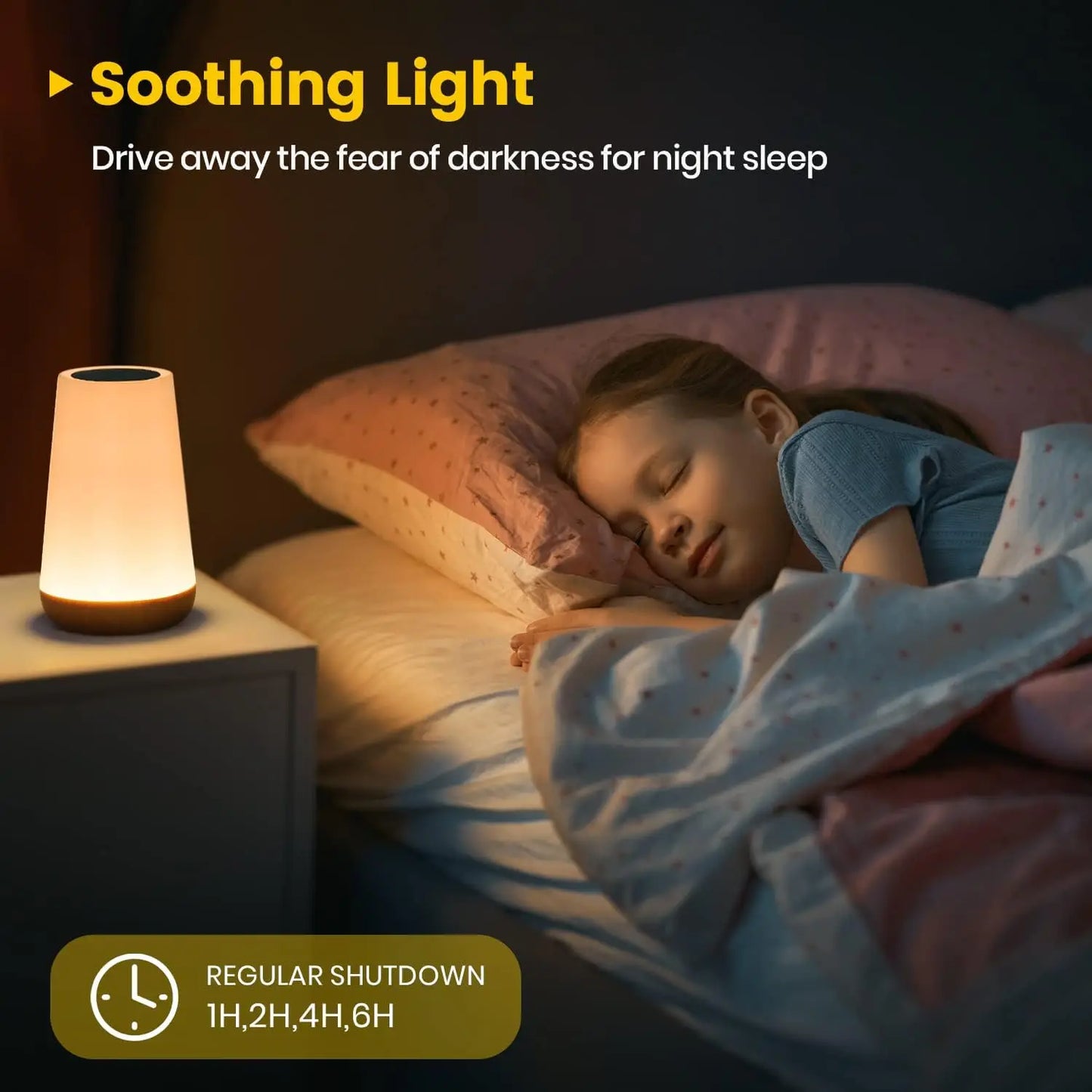 Magic RGB Night Light - 13 Colors Touch and Remote Control