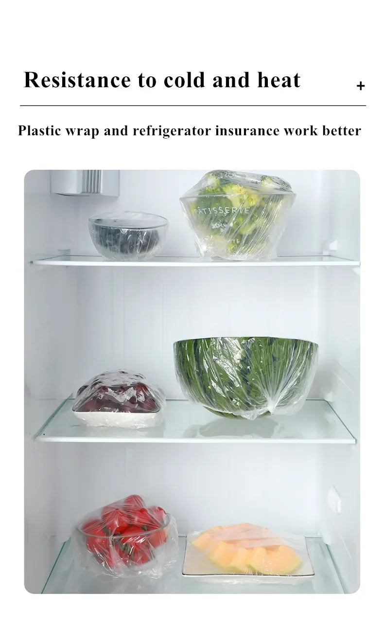 Reusable Food Wrap Storage Covers Bags For Bowl Elastic Plate Silicone Lid Cover Kitchen Fruit Plastic Fresh-Keeping Seal