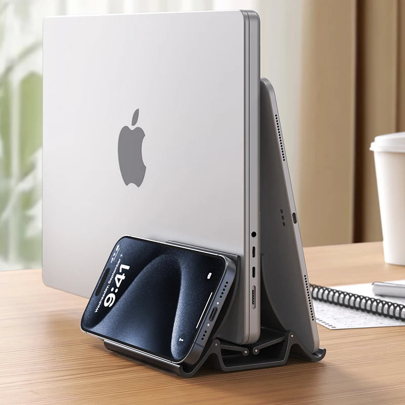 CABLETIME Vertical Laptop Stand Desktop Gravity Holder Notebook Support For MacBook Pro Air Surface HP Dell   iPad Tablet Stand