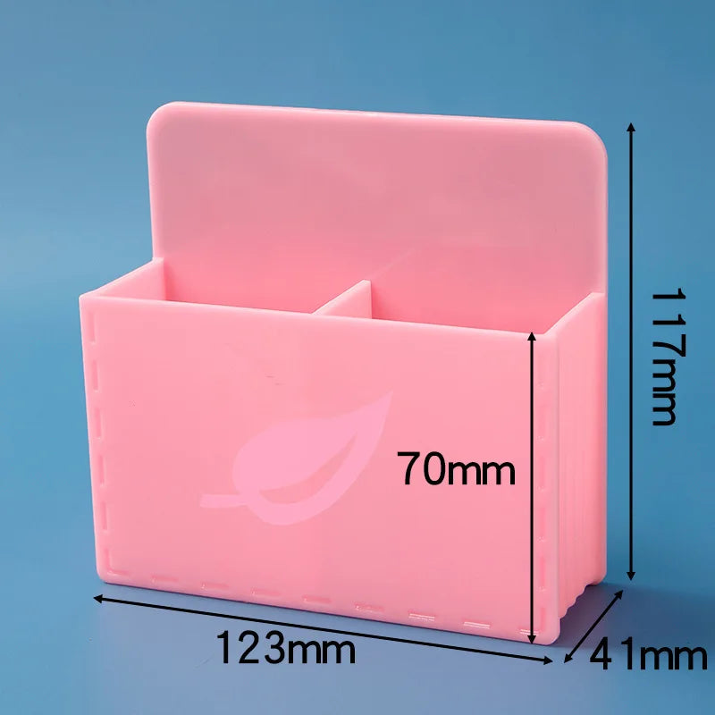 New Macaron Whiteboard Pen Storage Box Magnetic Hanging Suction Pen Holder Blackboard Wall Hanging Magnetic Graffiti Brush Box