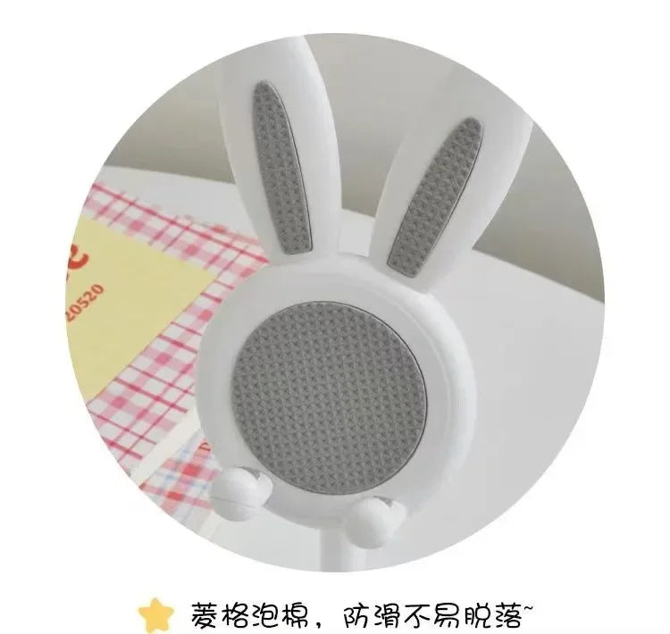 Mobile desktop stand mini cute cartoon bunny tablet universal stand adjustable telescopic lifting lazy stand